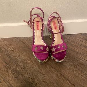 Betsey Johnson high heel sandals